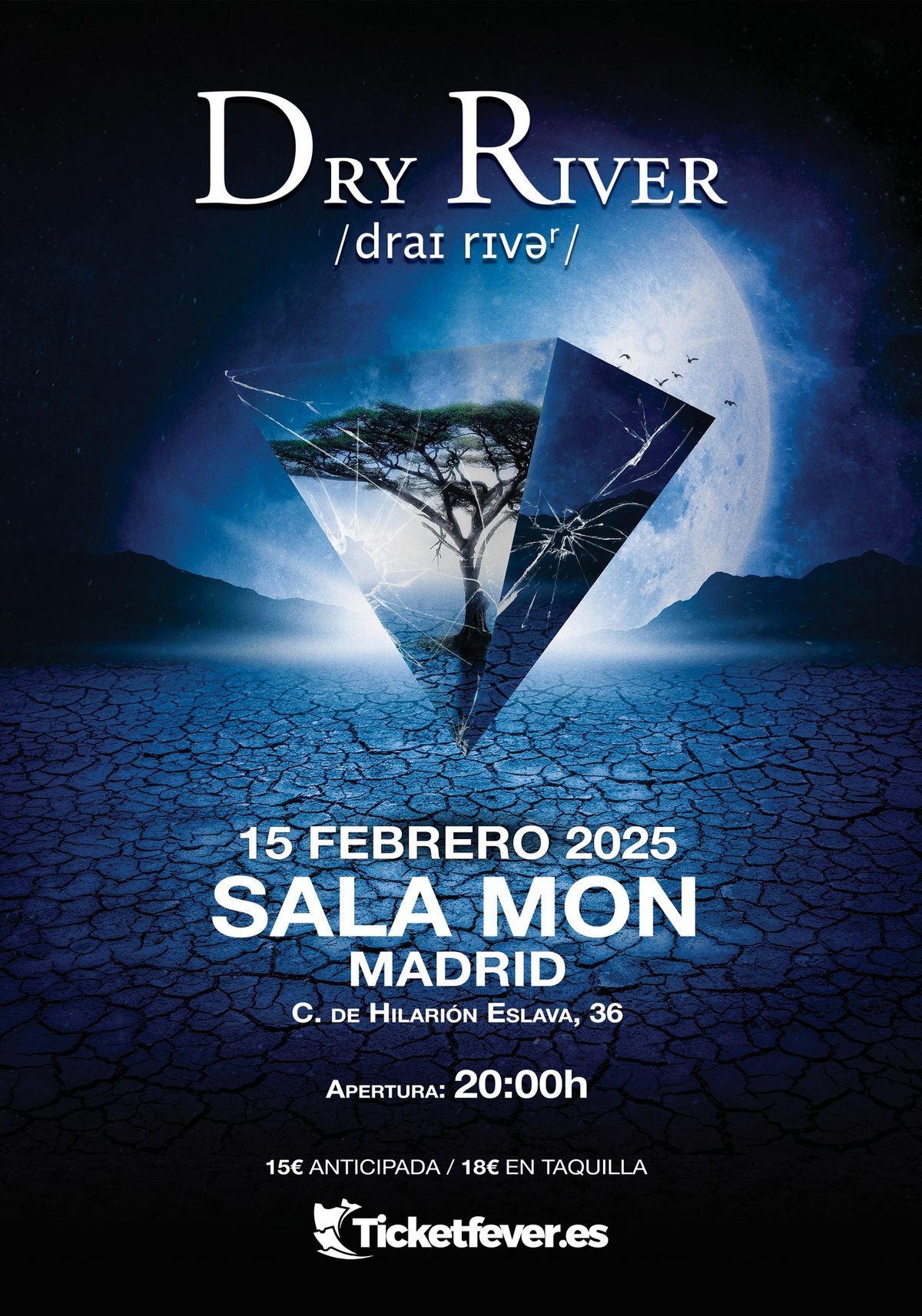 Dry River en Madrid (Sala MON) 15-02-2025