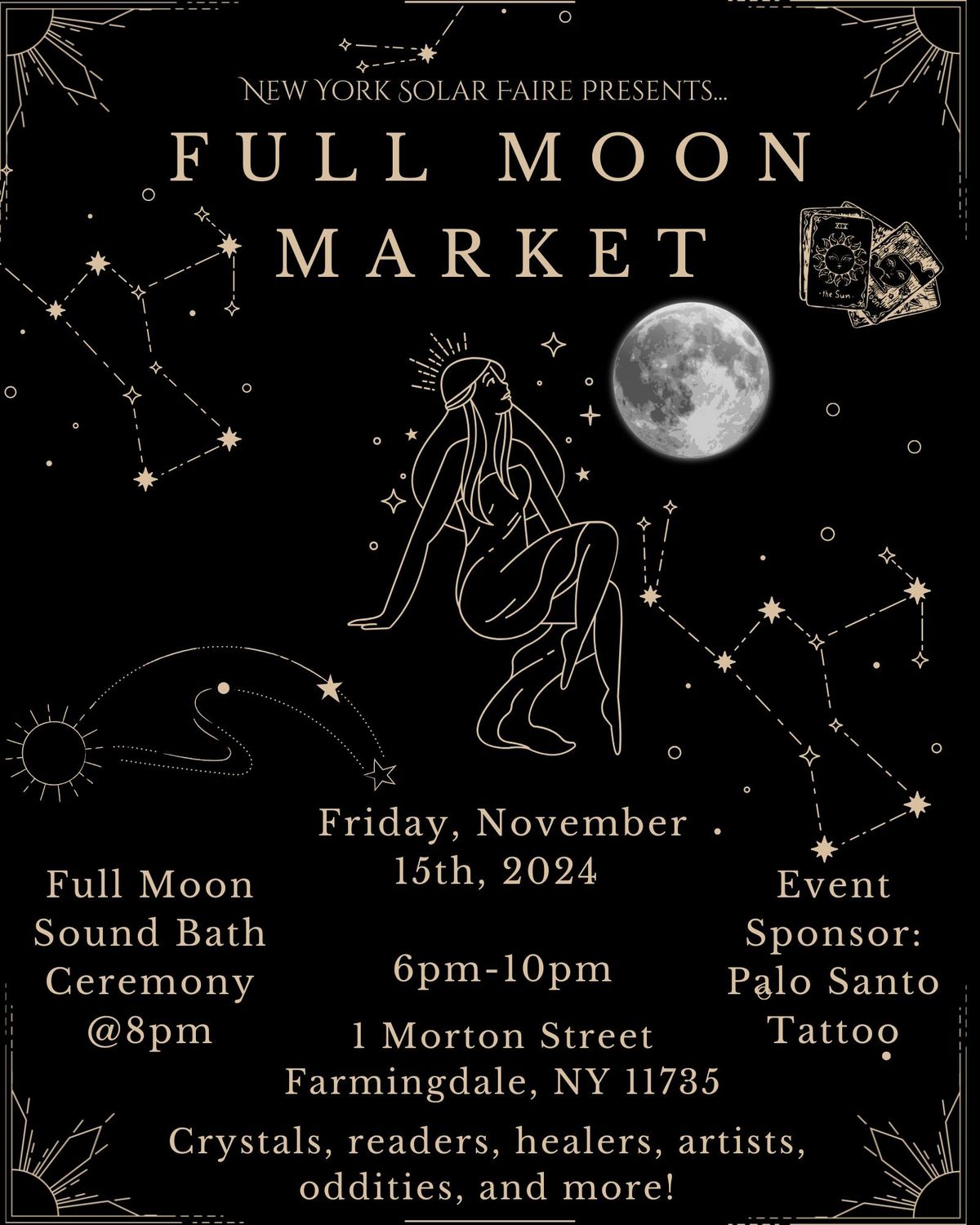 NYSF Full Moon Market (Indoor AND Outdoor!)