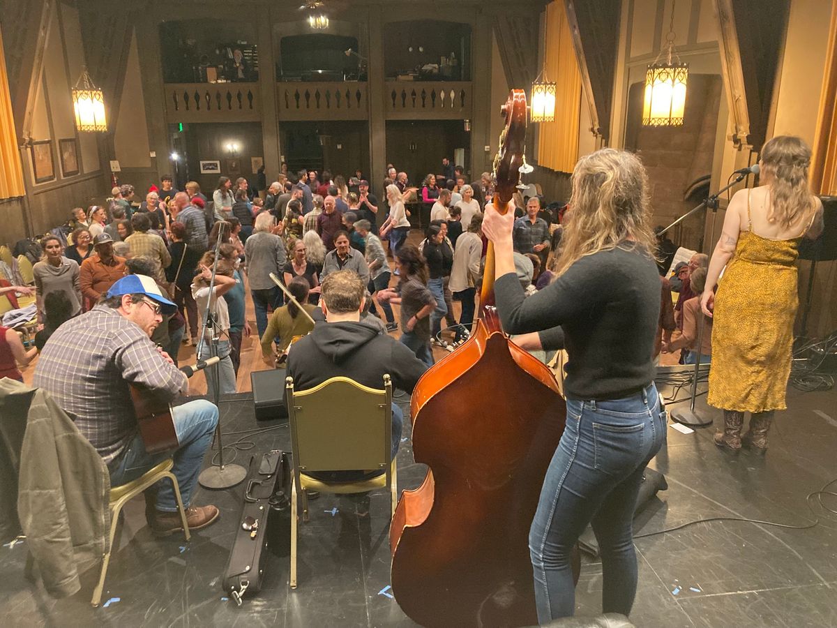 East Bay Square Dance with caller Sarah Gibson, Round Top Stringband