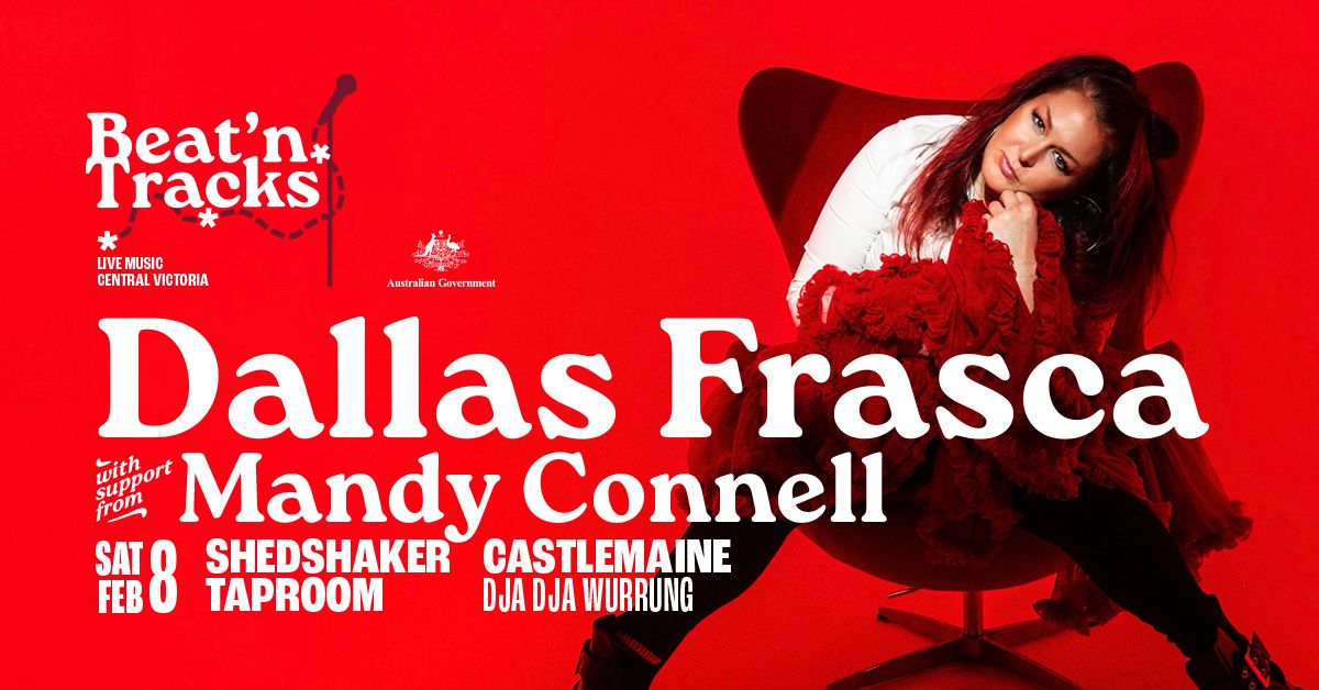 Beat'n Tracks presents: DALLAS FRASCA at Shedshaker Taproom (with Mandy Connell)