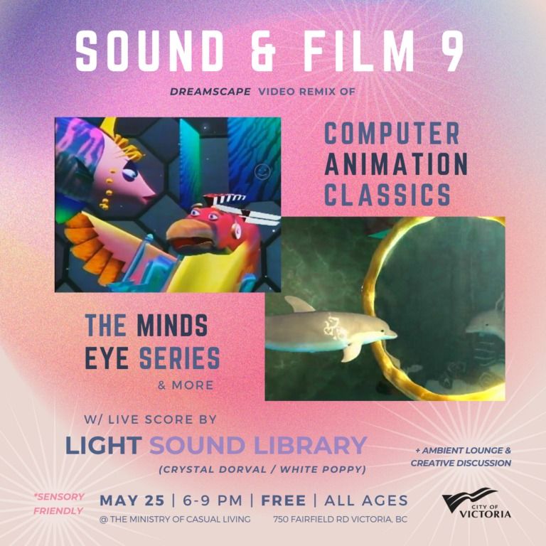 SOUND + FILM PRESENTS: Dreamscape video remix w\/ Light Sound Library