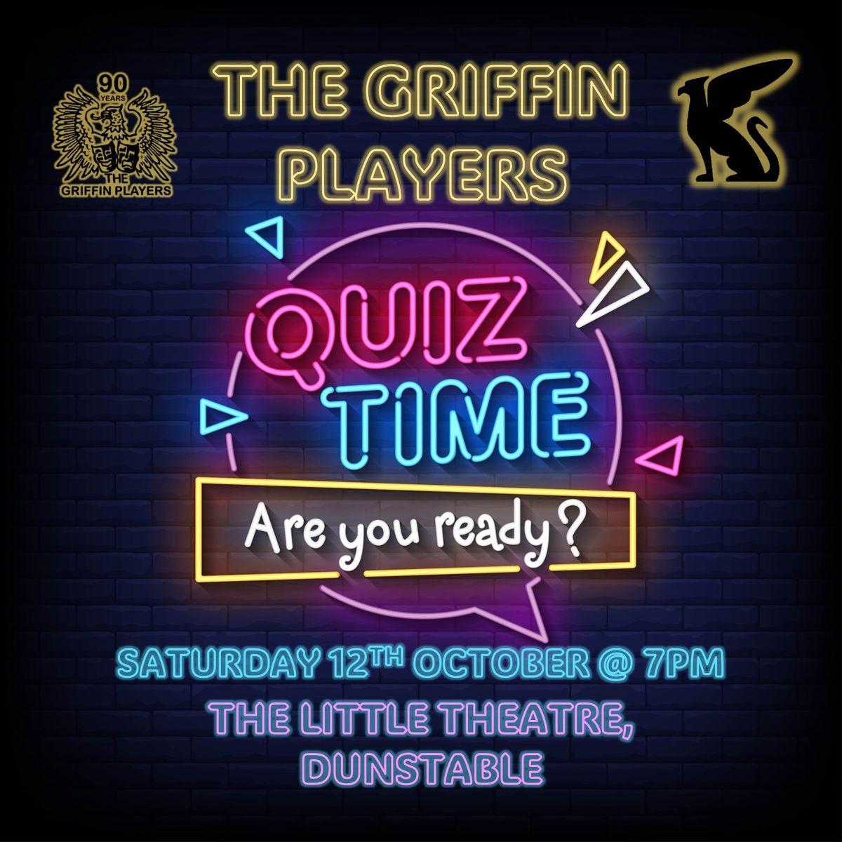 The Griffin Players Quiz Time!