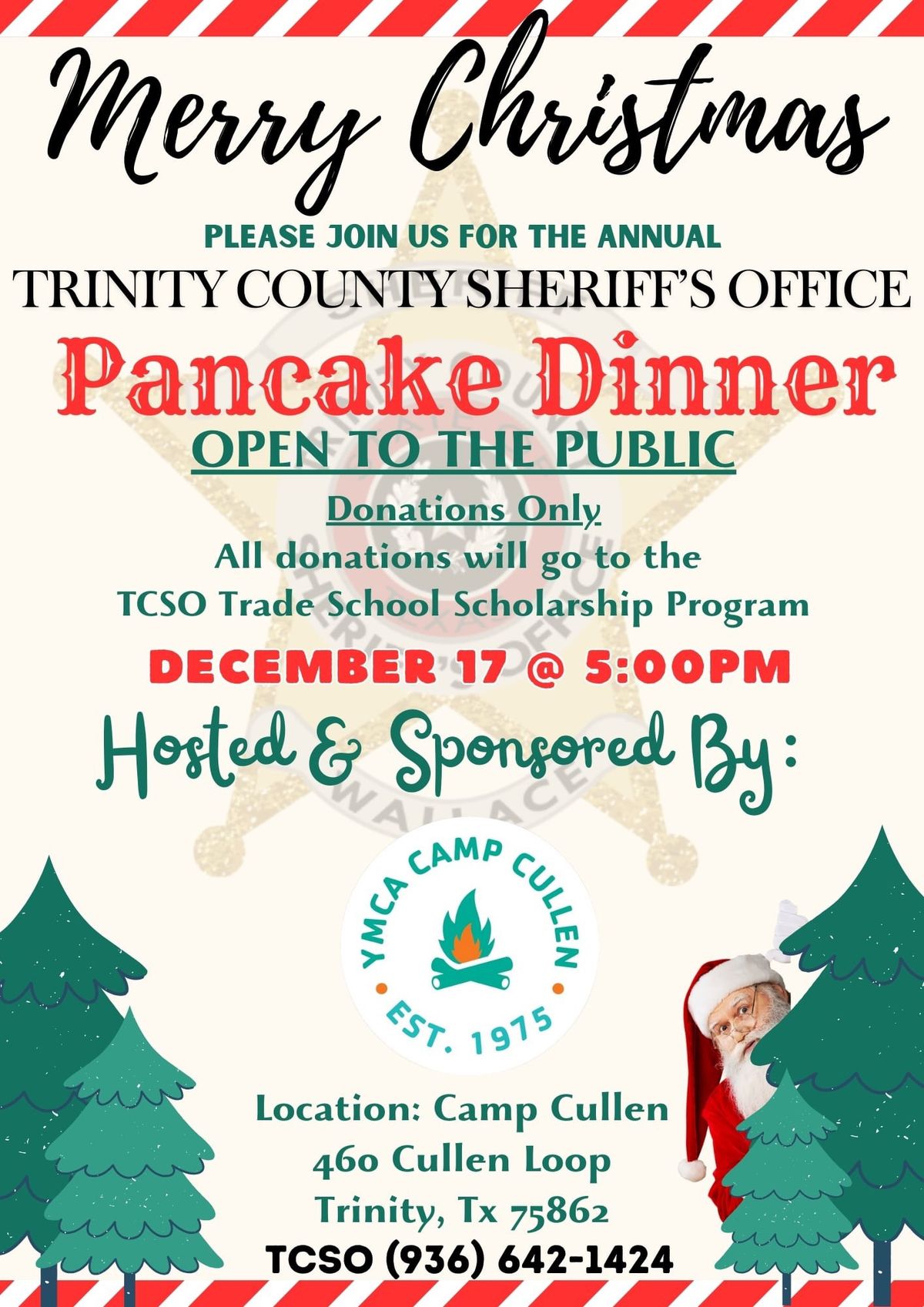 TCSO Pancake Supper