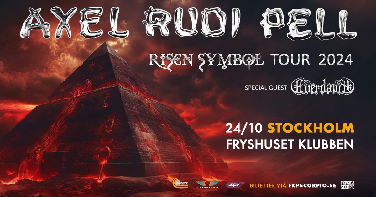 Axel Rudi Pell + support: Fighter V | Stockholm