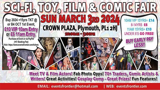 DEVCON 2024 Sci-Fi, Toy, Film & Comic Fair!