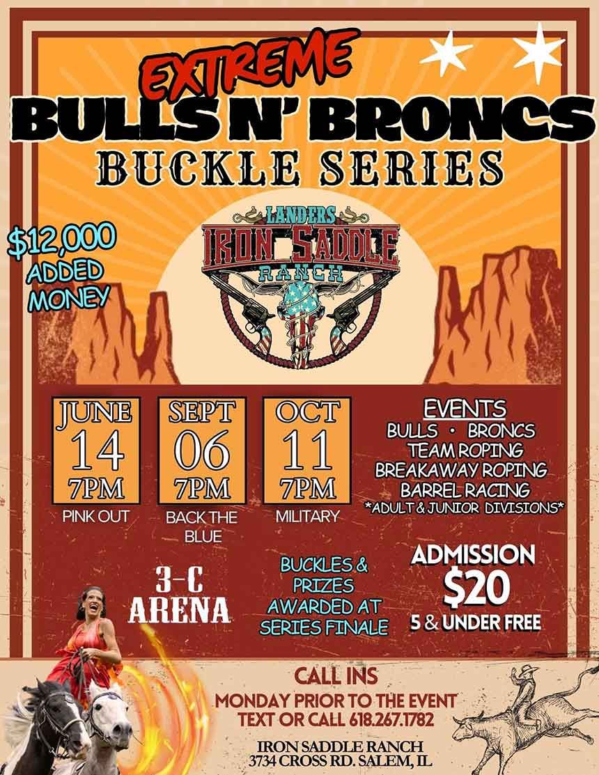 Women of Rodeo - Extreme Broncs and Bulls