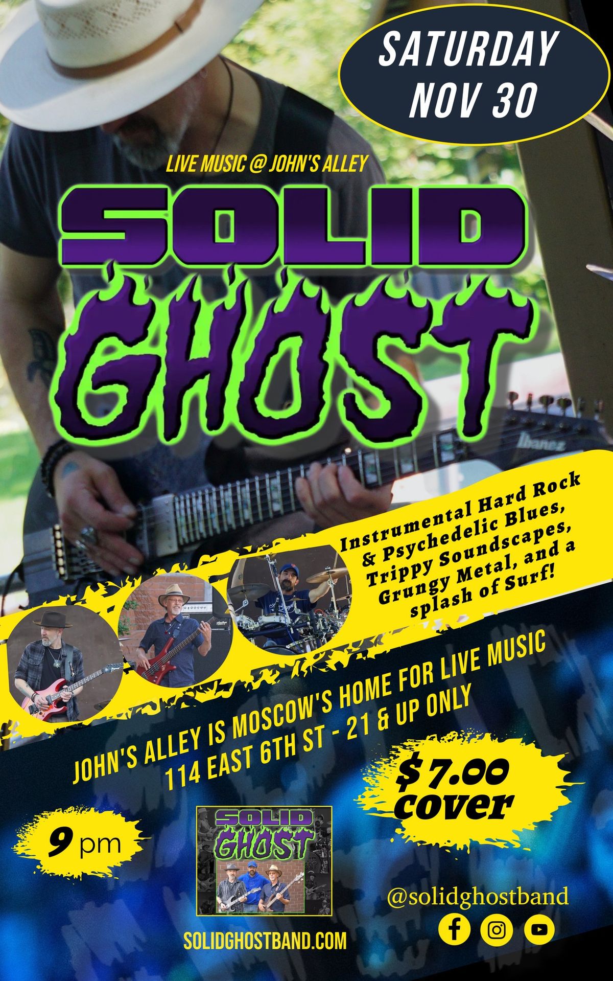 Solid Ghost lLive at John's Alley