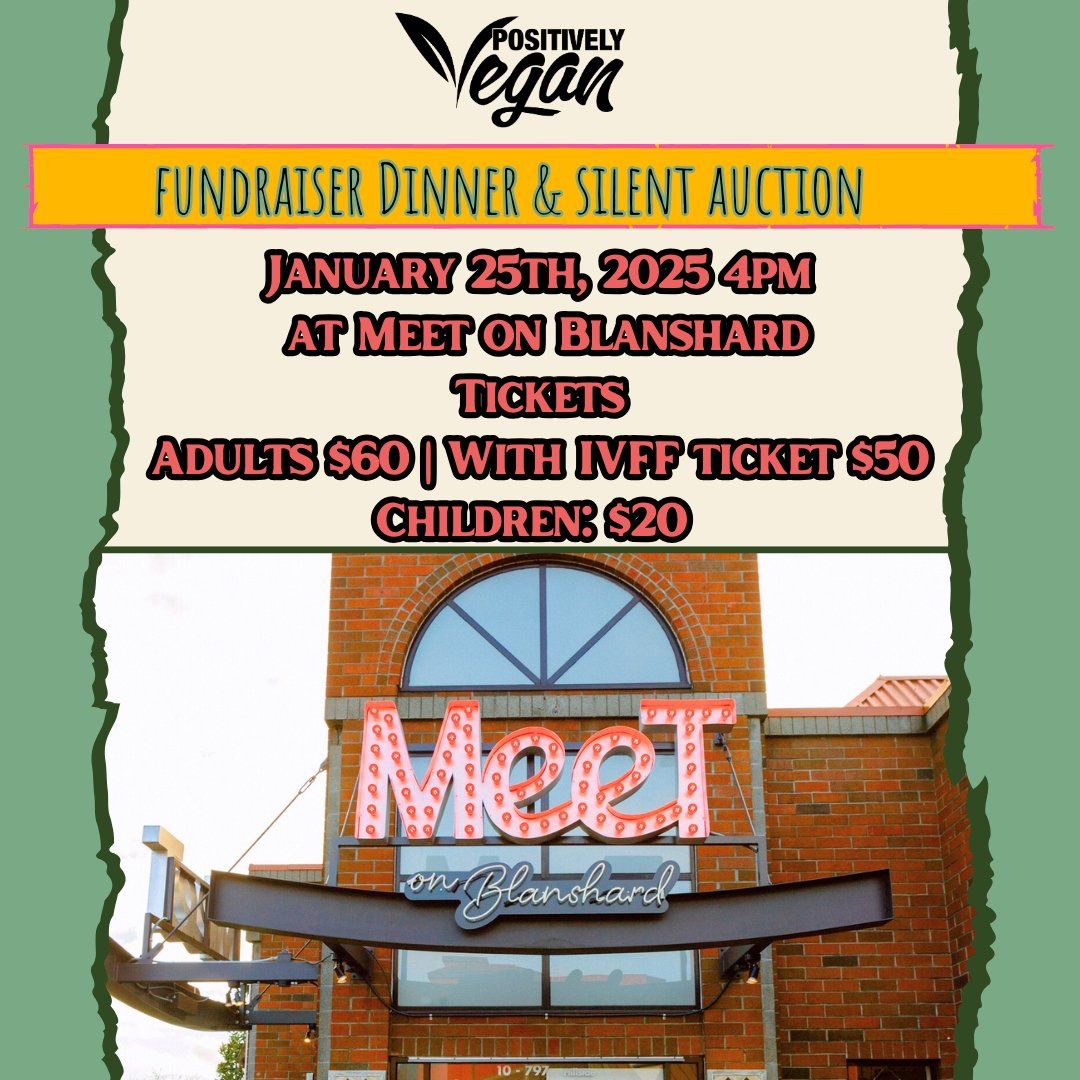 Vegan Buffet Dinner and Silent Auction