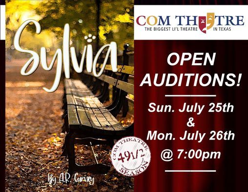 OPEN AUDITIONS: Sylvia by A.R. Gurney