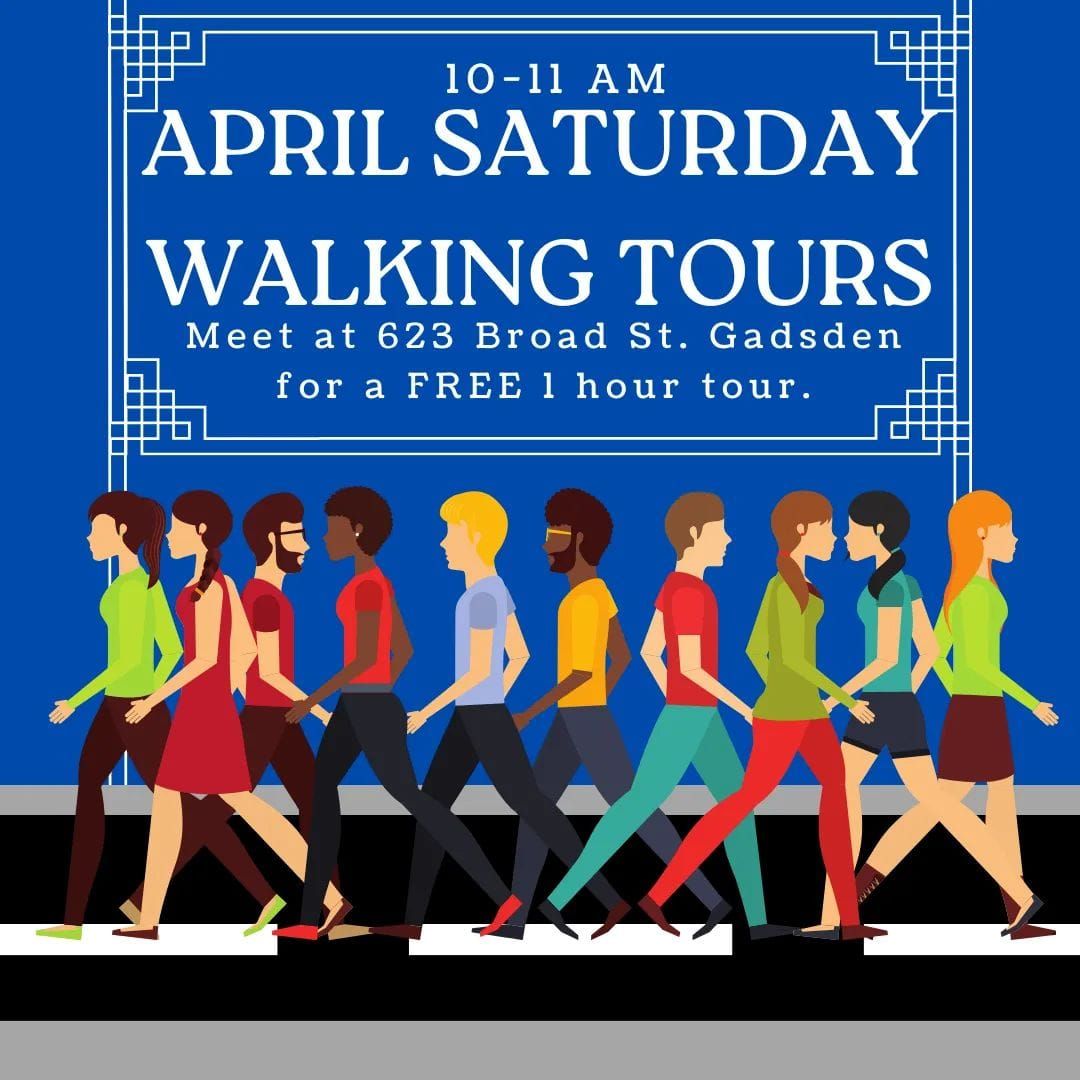 April Saturday Walking Tours