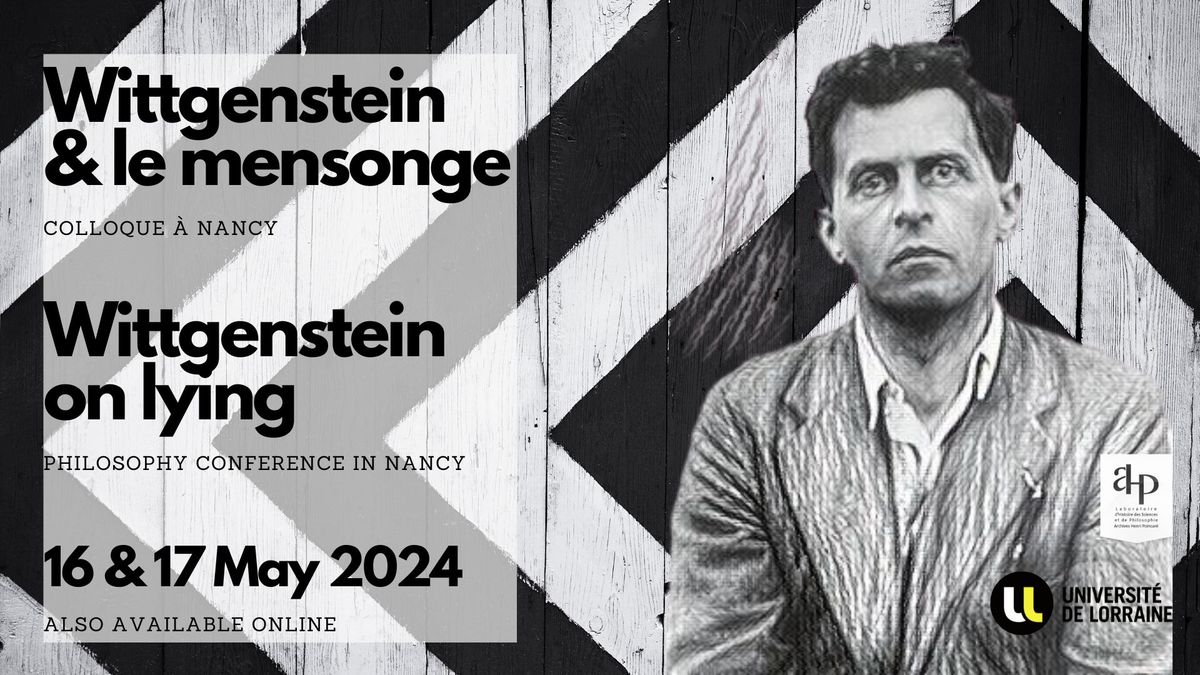 Wittgenstein on Lying \/ Wittgenstein et le mensonge 