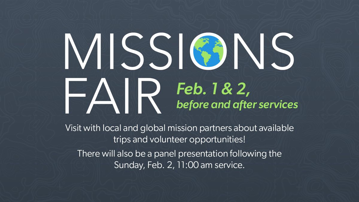 Missions Fair 