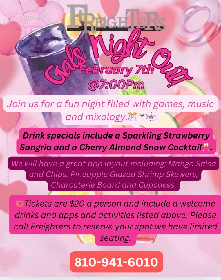 \ud83d\udc83\u2728 Gals\u2019 Night Out: Games, Music & Mixology! \ud83c\udf78\ud83c\udfb6