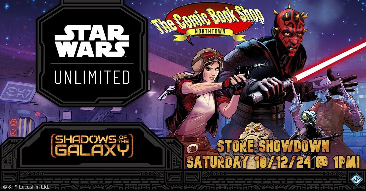 Star Wars Unlimited Shadows of the Galaxy Store Showdown