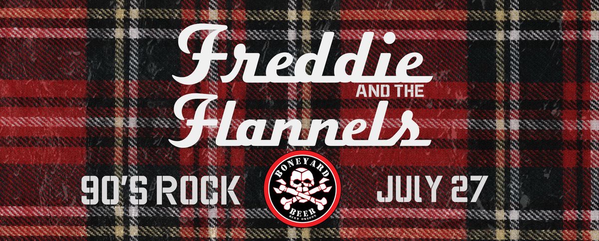 Freddie and the Flannels at Boneyard Pub