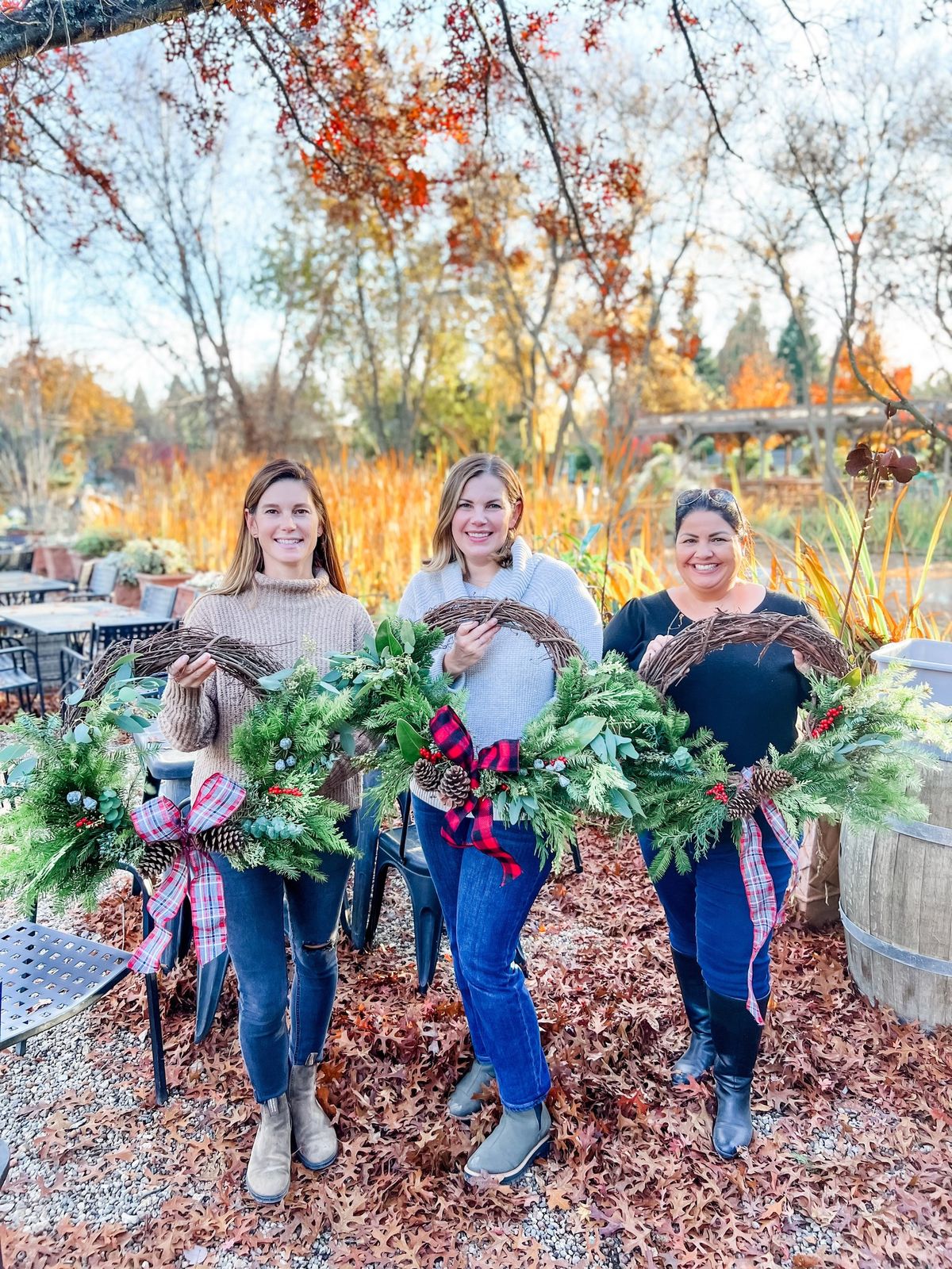 Holiday Wreath Workshop at Fowler Ranch