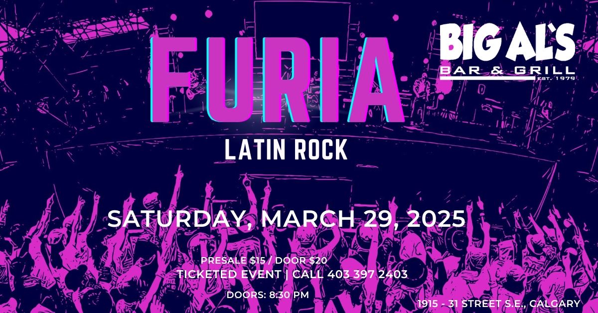 FURIA - A Latin Rock Experience LIVE at Big Al's!