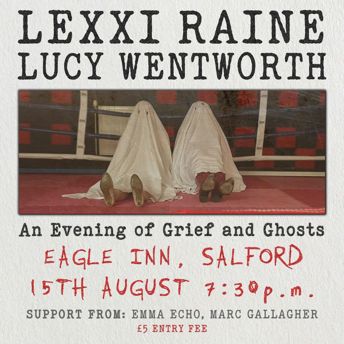 An Evening of Grief and Ghosts - Lexxi Raine \/ Lucy Wentworth Headline