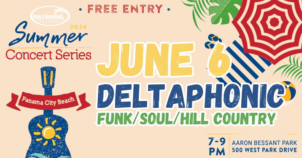 2024 Summer Concert Series | June 6-Deltaphonic 