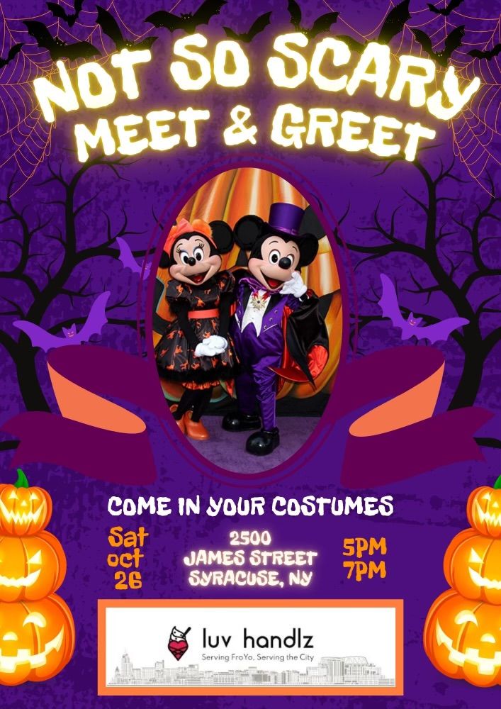 \ud83c\udf83  Not So Scary Meet & Greet \ud83c\udf83 