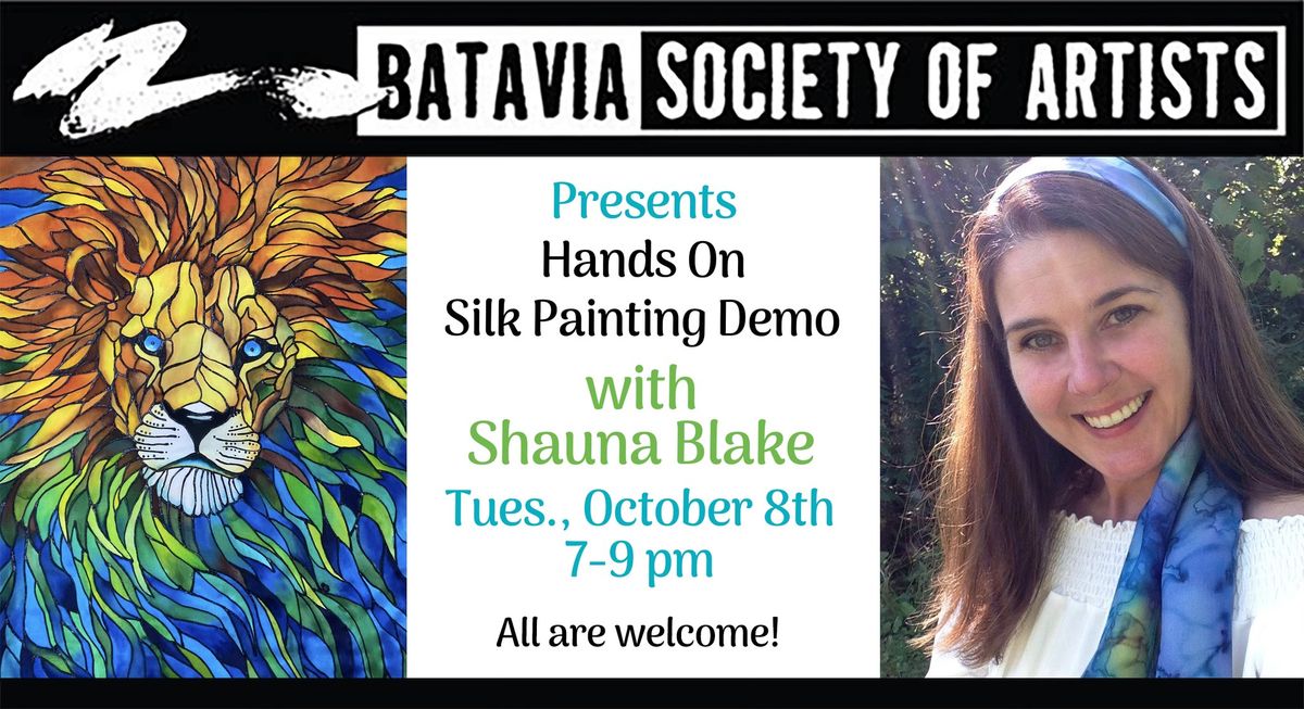 BSA Hands On Demo with Artist Shauna Blake