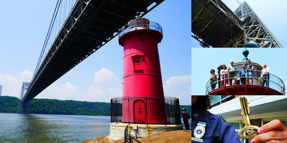 Private Access Inside The "Little Red Lighthouse" Underneath GW Bridge