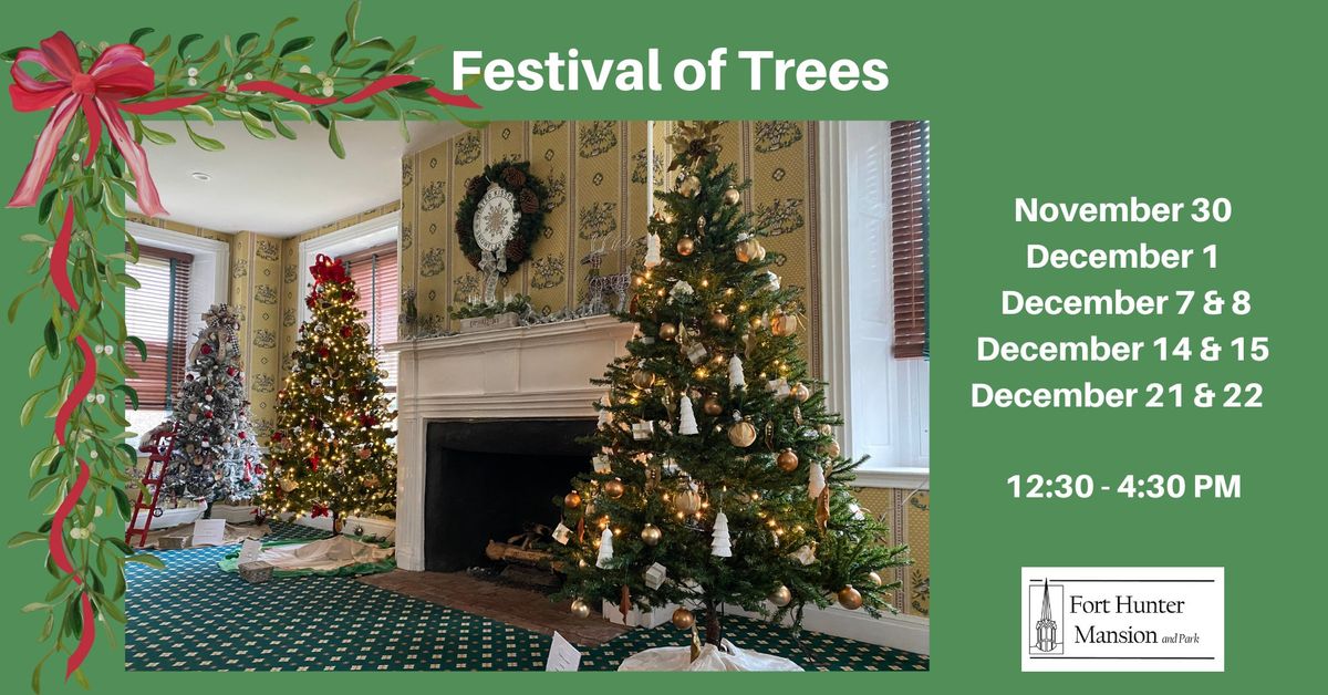 Festival of Trees at Fort Hunter Park