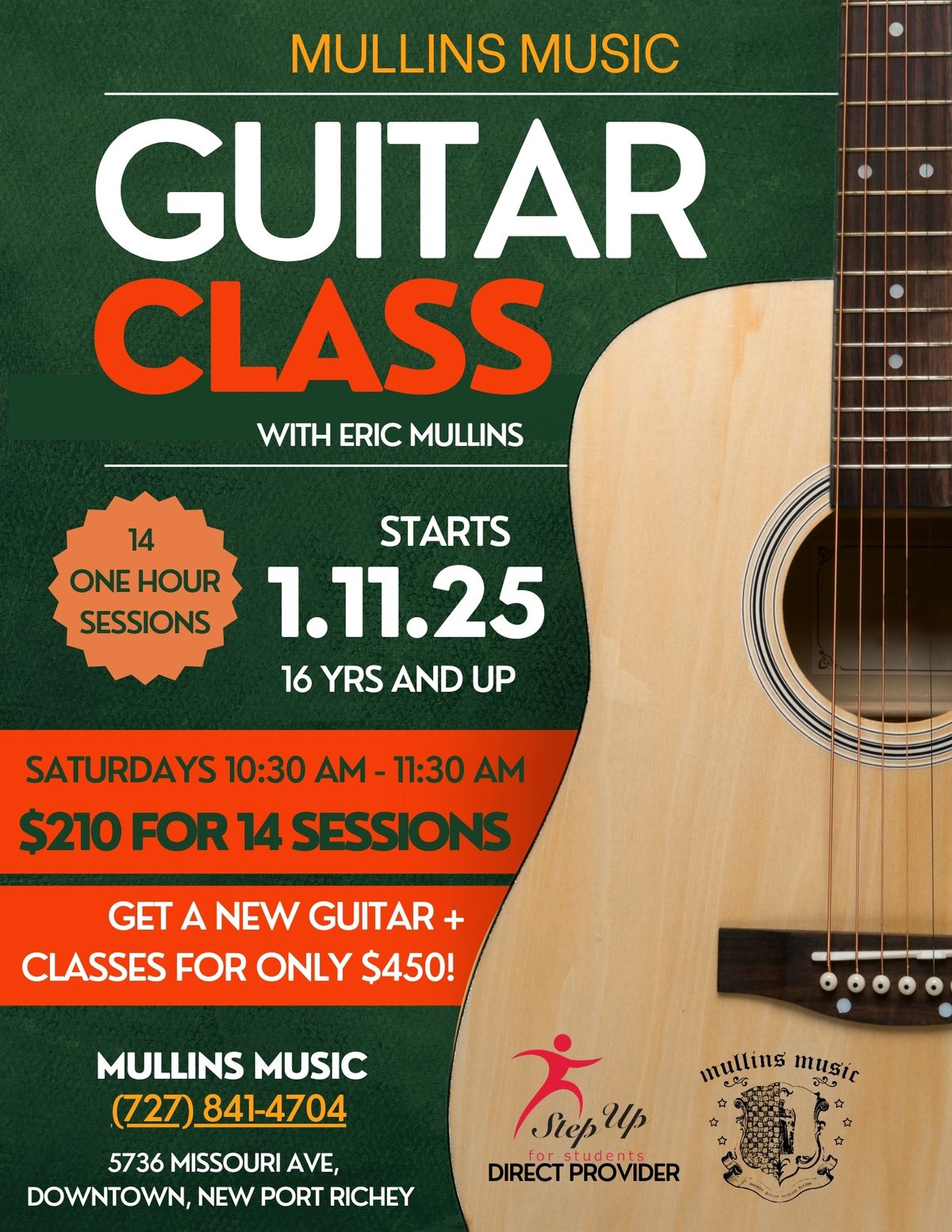 Beginner Guitar Class