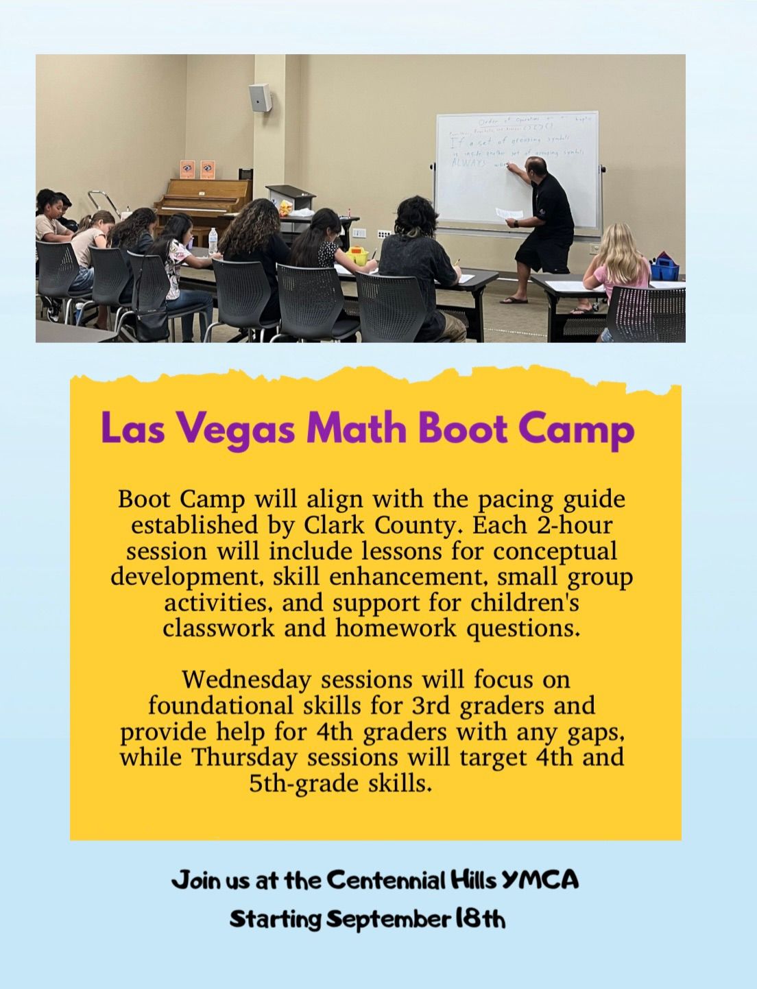 Las Vegas Math Boot Camp