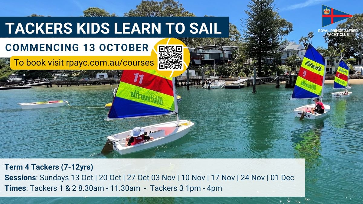 Kids Learn to Sail - Term 4 Program