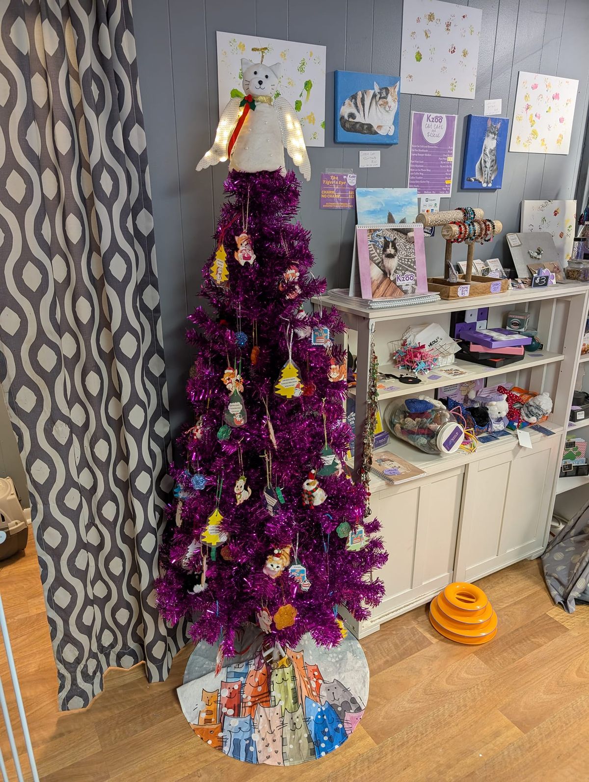 Angel Giving Tree for Kzoo Cat Cafe & Rescue