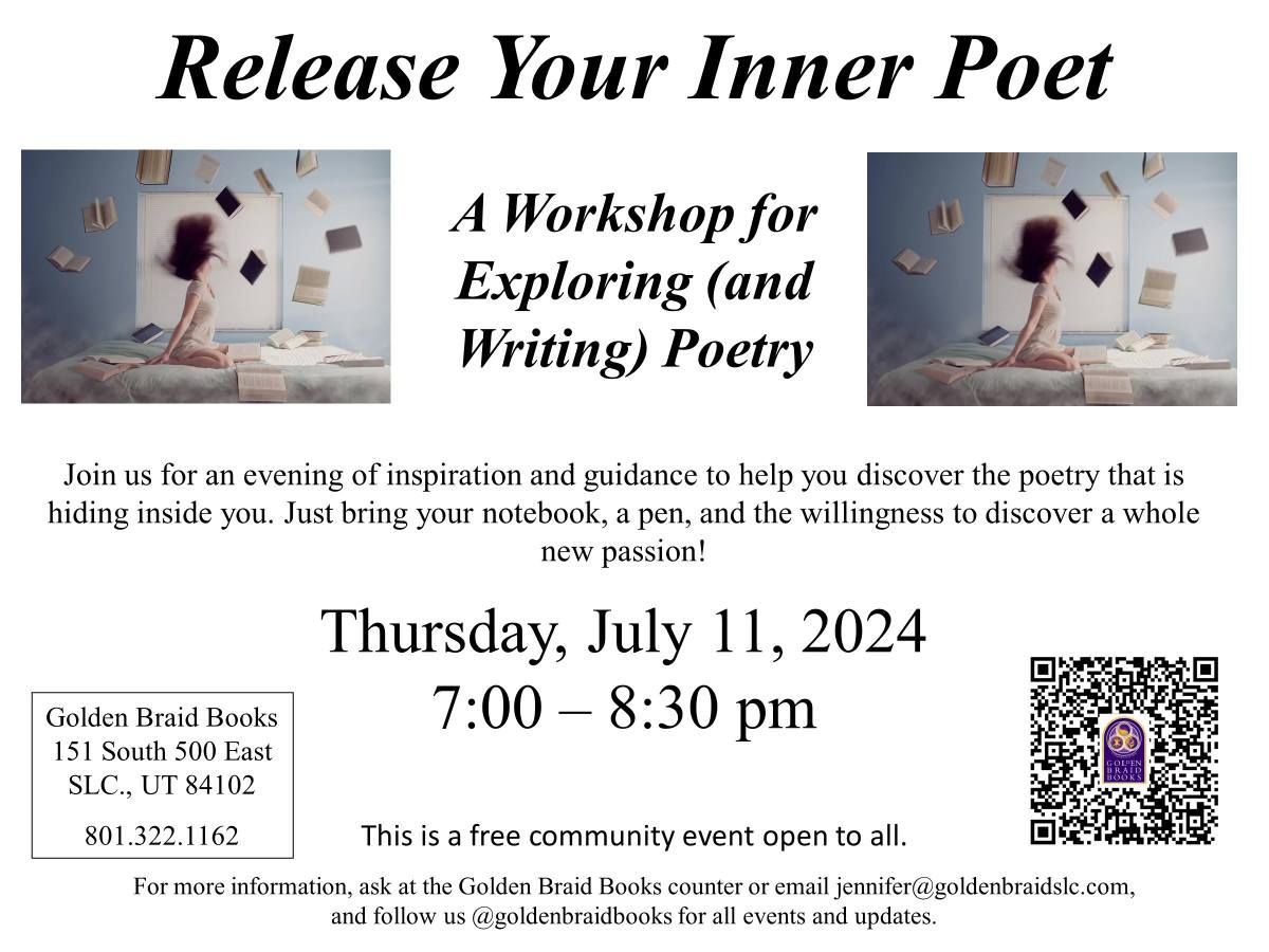 Writing Workshop Series: Release Your Inner Poet