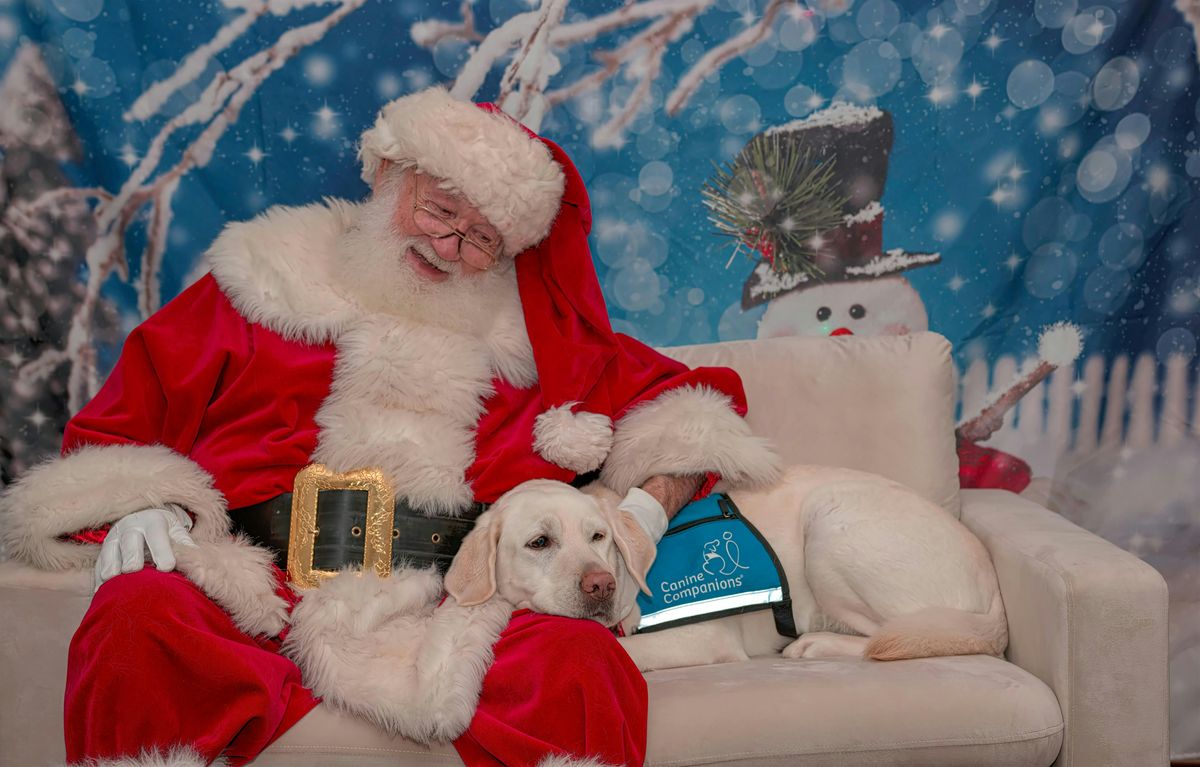 Santa Paws! Come have your dog's picture taken with Santa.