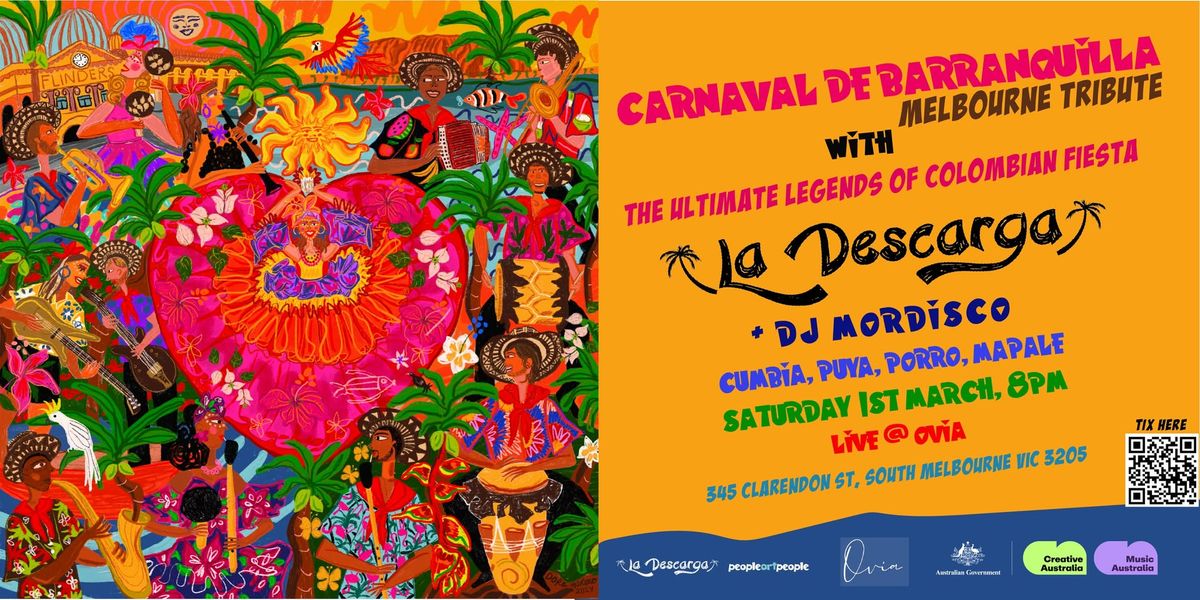 Carnaval De Barranquilla Melbourne Tribute with La Descarga