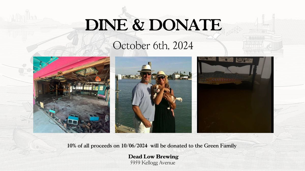 Dine & Donate for Mark and Jen Green 