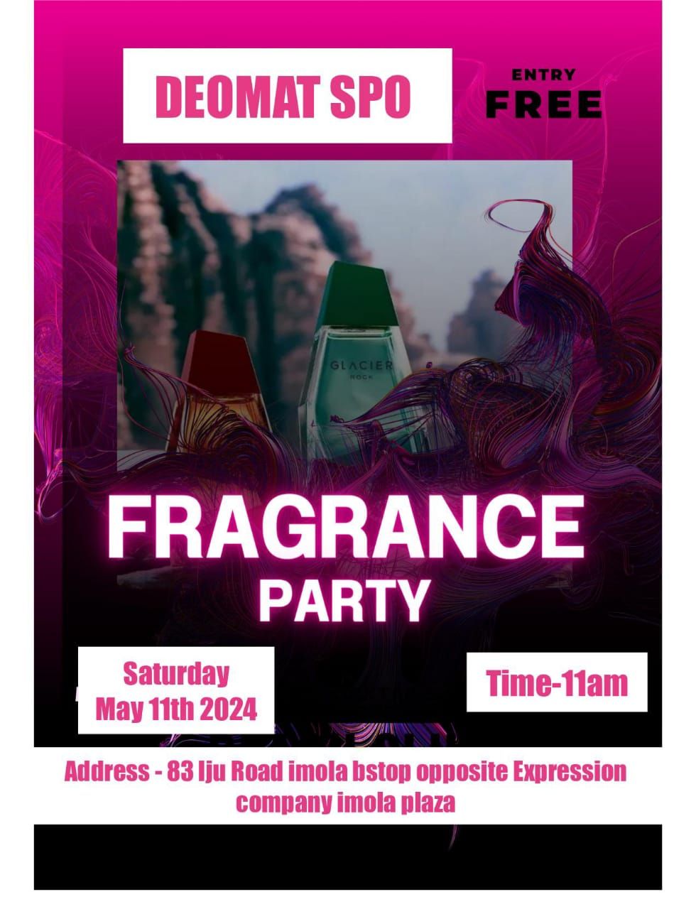 Oriflame Fragrance Party