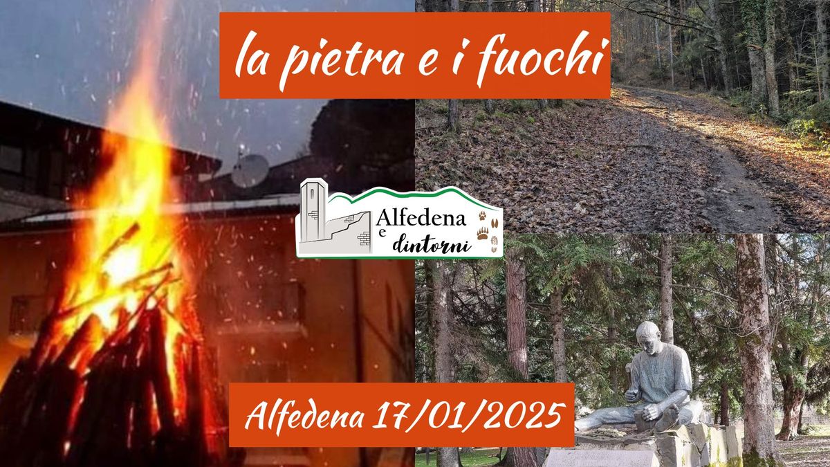 La pietra e i fuochi, escursione di sant'Antonio, la festa di Alfedena 