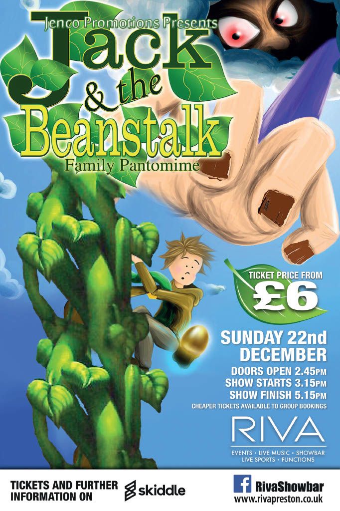 Jack & The Beanstalk Pantomime - 22nd Dec ' 24 - Riva Preston