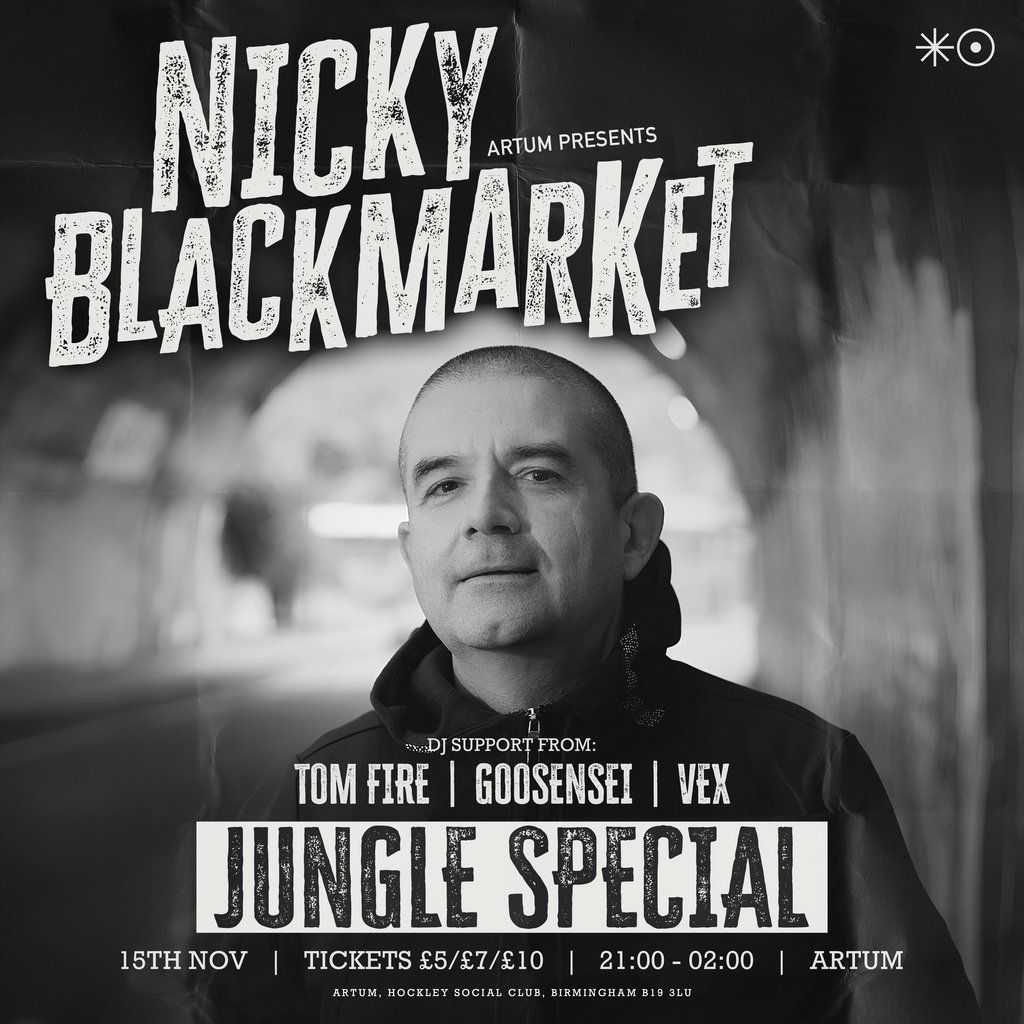 Artum Presents: NICKY BLACKMARKET