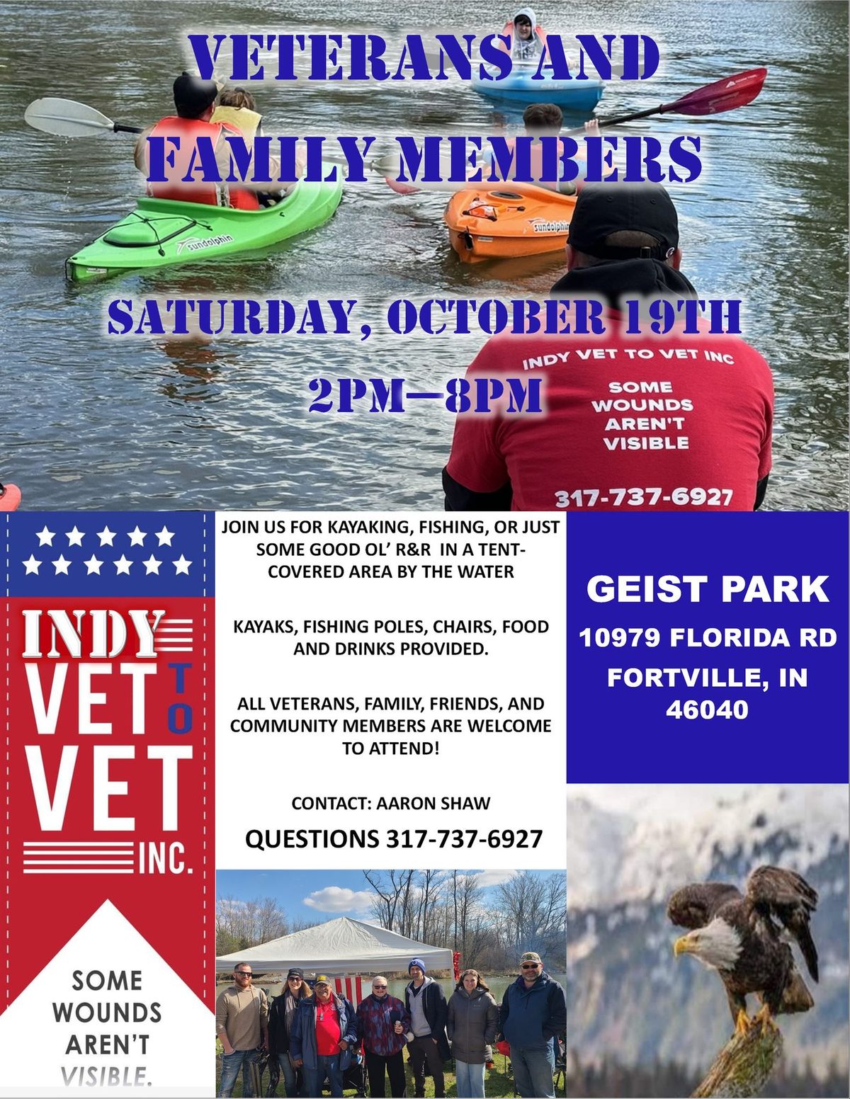 Indy Vet To Vet Kayaking