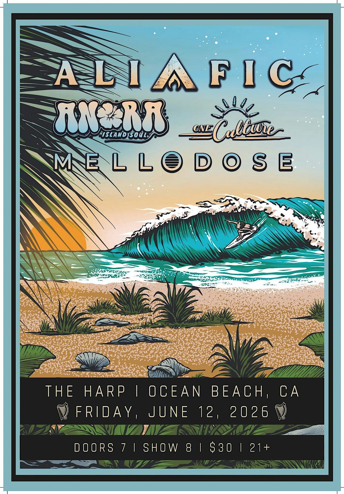 Alific, Anora, Mellodose & One Culture at The Harp