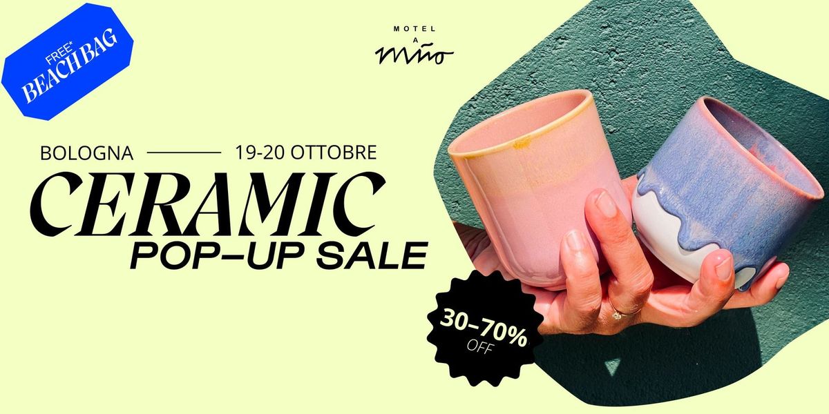 Vendita Pop Up Ceramica Bologna