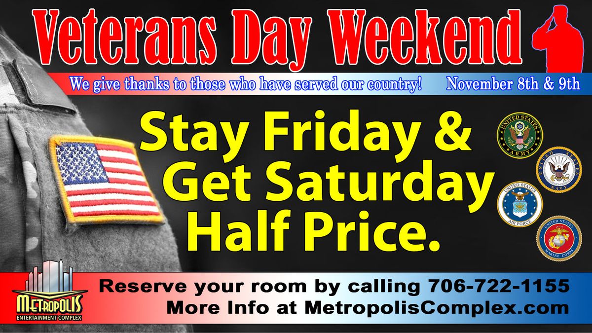 Veterans Day Weekend 2024