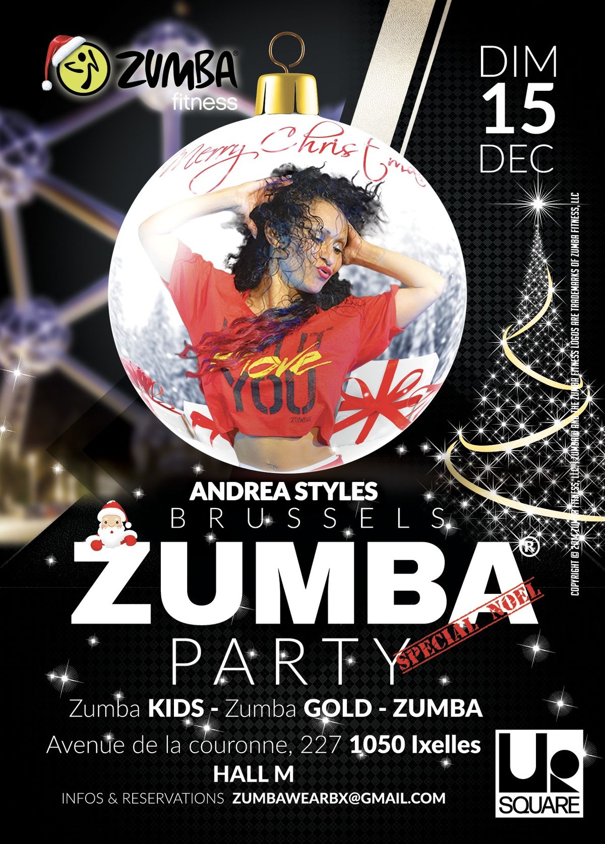 BRUSSEL ZUMBA PARTY SPECIAL NOEL 2024