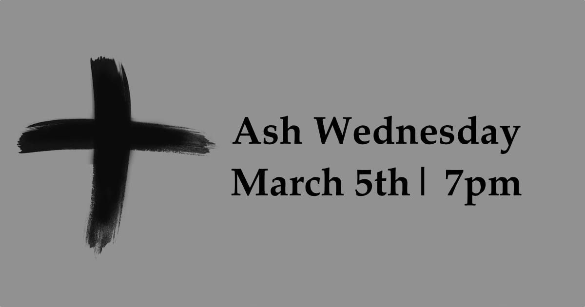 Ash Wednesday