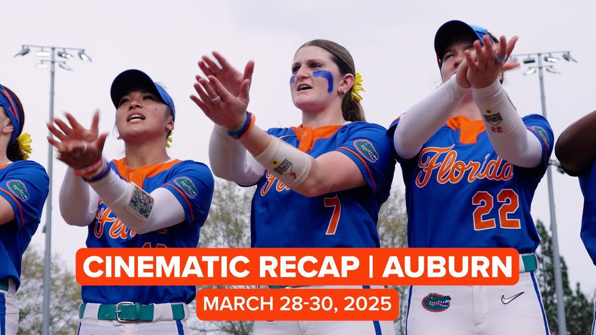 Auburn Tigers at Florida Gators Softball at Katie Seashole Pressly Softball Stadium