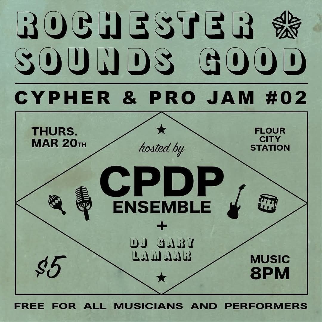 CDPD ENSEMBLE - ROCHESTER SOUNDS GOOD #2 - Flour City Station 