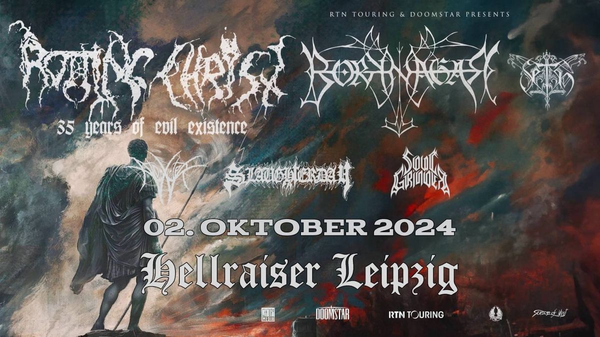 Rotting Christ + Borknagar + Seth + Supports l Hellraiser Leipzig 