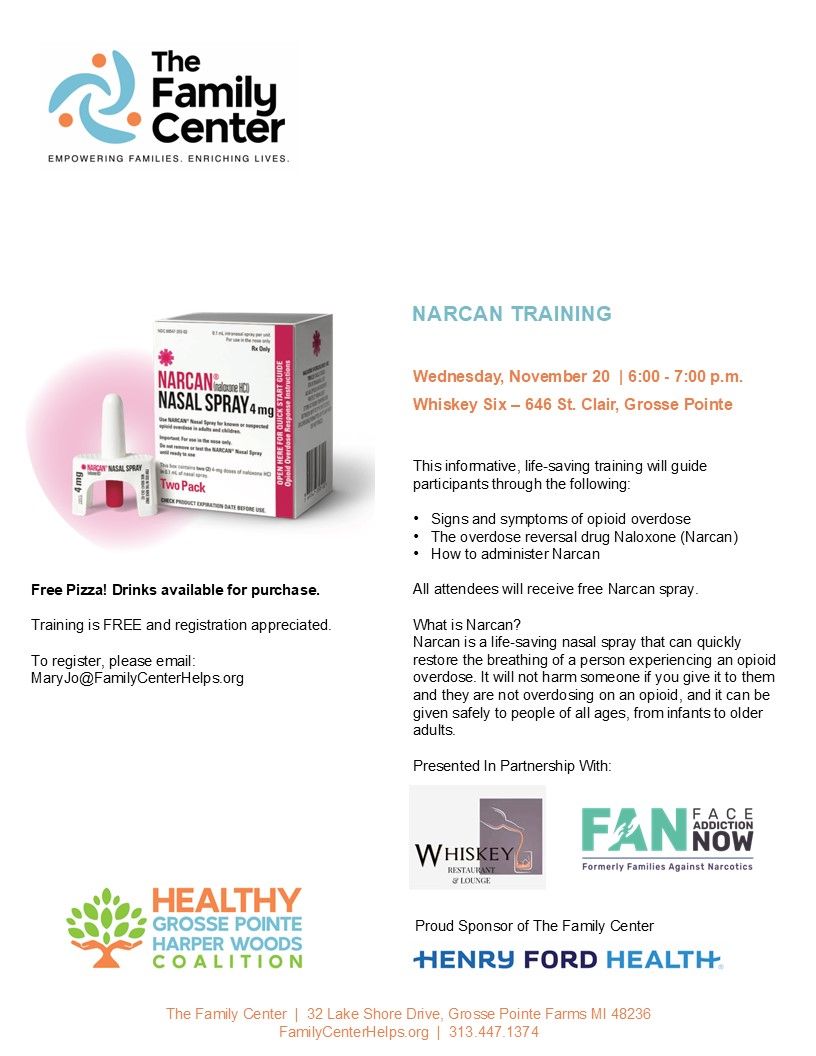 Narcan Training at The Whiskey Six Restaurant