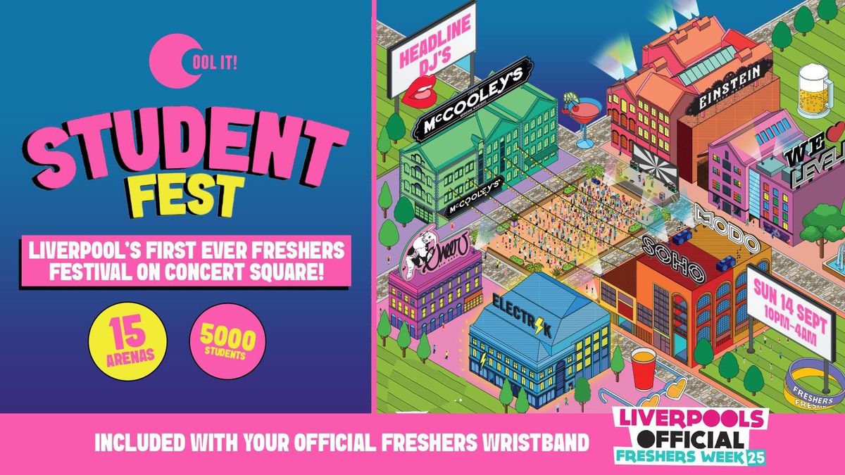 STUDENT FEST 2025 \ud83e\udea9\ud83c\udf89\ud83e\udd73\ud83c\udf88\ud83c\udf86 \u3030\ufe0fFRESHERS SUNDAY FESTIVAL \u3030\ufe0f 5000 STUDENTS \/\/ 15 ARENAS \/\/ HEADLINE DJ'S \ud83c\udfb6\ud83c\udfa7
